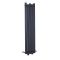 Designer Heizkörper Anthrazit Vertikal 1800mm x 390mm 1170W - Laeto