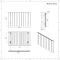 Design Heizkörper Horizontal Einlagig Mittelanschluss - Aluminium Anthrazit 600mm x 945mm 1153W - Aurora
