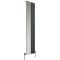 Aluminium-Designheizkörper mit Spiegel (Vertikal) 1800mm | Farbe und Breite wählbar - Aris