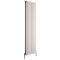 Hudson Reed Revive – Aluminium Design Heizkörper Vertikal (Doppellagig) | 1800mm x 470mm - Weiß