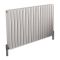 Aluminium Design Heizkörper Horizontal Weiß 600mm x 1070mm 2067W (doppellagig) - Revive Air