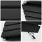 Design Heizkörper Horizontal (Doppellagig) 635mm x 1190mm | Schwarz - Delta