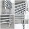 Elektrischer Badheizkörper Chrom 1738mm x 600mm inkl. 1000W Heizelement – Arno