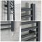 Elektrischer Badheizkörper Anthrazit Flach 1000mm x 400mm inkl. 400W Heizelement – Artle