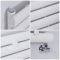 Design Heizköper (einlagig), horizontal - 354mm x 1400mm, 686W – Weiß - Revive