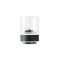 Nox Wandhalter mit Glas Mattschwarz