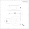 Nox Mattschwarze Seifenschale, Wandmontage