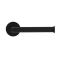 Nox Mattschwarzer Toilettenpapierhalter