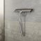 Duschwandwischer Chrom mit Wandbefestigung
