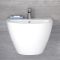 Wand-Handwaschbecken 530mm x 440 mm Weiß 1 Hahnloch - Ashbury