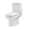 Stand WC mit aufgesetztem Spülkasten inkl. Sitz mit Absenkautomatik - Covelly
