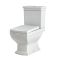 Toilette mit aufgesetztem Spülkasten und Sitz mit Absenkautomatik - Chester