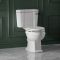 Traditionelles Stand-WC mit aufgesetztem Spülkasten |Sitz und Spülhebel wählbar - Richmond