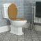 Traditioneller Toilettensitz in Eichenoptik - Richmond