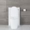 Alswear Stand-WC mit Saru Sanitärmodul H 822mm Weiß
