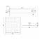 Duschsystem mit Thermostat– mit 400mm x 400mm Duschkopf und Handbrauseset - Chrom – Kubix