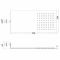 Duschsystem mit Thermostat – mit schmalem Duschkopf und Handbrauseset - Chrom - Kubix
