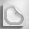 Eckbadewanne 1350 mm x 1350 mm - Belstone
