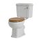 Stand-WC mit aufgesetztem Spülkasten, Sitz wählbarer – Richmond
