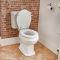 Stand-WC mit aufgesetztem Spülkasten, Sitz wählbarer – Richmond