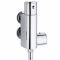 Hygienedusche mit Thermostat, Wandmontage – Chrom – Como