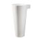 Standwaschbecken, rund - 398mm x 498mm, mit 1 Hahnloch – Covelly