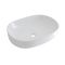 Aufsatzwaschbecken, oval, 590mm x 425mm - mit Unterputz-Einhebelmischer – Otterton