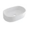 Aufsatzwaschbecken, oval, 480mm x 350mm - mit Unterputz-Einhebelmischer - Otterton