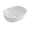 Aufsatzwaschbecken, oval – 480mm x 350mm, ohne Hahnloch - Otterton