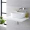 Aufsatzwaschbecken, oval – 420mm x 290mm, ohne Hahnloch - Langtree