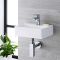 Aufsatzwaschbecken, rechteckig – 360mm x 250mm, mit 1 Hahnloch – Sandford