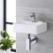 Hängewaschbecken, rechteckig – 360mm x 250mm, mit 1 Hahnloch – Sandford