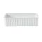 Geriffeltes Aufsatzwaschbecken 500mm x 340mm – Rechteckig - Florence