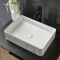 Geriffeltes Aufsatzwaschbecken 500mm x 340mm – Rechteckig - Florence
