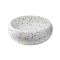 Rundes Terrazzo-Effekt Aufsatzwaschbecken 360mm (ohne Hahnloch) - Alden