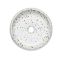 Rundes Terrazzo-Effekt Aufsatzwaschbecken 360mm (ohne Hahnloch) - Alden