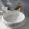 Rundes Terrazzo-Effekt Aufsatzwaschbecken 360mm (ohne Hahnloch) - Alden