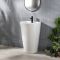 Standwaschbecken 535mm x 480mm (1 Hahnloch) - Axton
