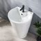 Standwaschbecken 535mm x 480mm (1 Hahnloch) - Axton
