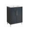 Waschtischunterschrank mit Waschbecken 610mm - Farbe und Griffe wählbar – Edge