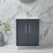 Waschtischunterschrank mit Waschbecken 610mm - Farbe und Griffe wählbar – Edge