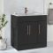 Waschtischunterschrank mit Waschbecken 810mm (Farbe wählbare) - Farbe und Design der Griffe wählbar – Cluo