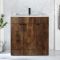 Waschtischunterschrank mit Waschbecken 810mm (Farbe wählbare) - Farbe und Design der Griffe wählbar – Cluo