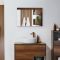 Hudson Reed Hoxton - Spiegel Dunkle Eiche 500 x 700mm