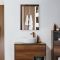 Hudson Reed Hoxton - Spiegel Dunkle Eiche 500 x 700mm