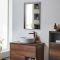 Hudson Reed Hoxton - Spiegel Dunkle Eiche 500 x 700mm