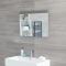 Hudson Reed Newington - 500x700mm Spiegel Mattgrau