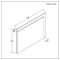Hoxton - Spiegel Helle Eiche 500 x 700mm