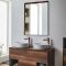 Hudson Reed Hoxton - Spiegel Dunkle Eiche 750 x 1000mm