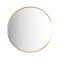 Runder Wandspiegel 600mm | satiniertes Gold - Annalise